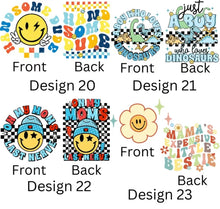 Load image into Gallery viewer, DTF TRANSFERS - PACK OF 10 VARIOUS DESIGNS