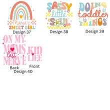 Load image into Gallery viewer, Children's Slogan Frill Short Set.