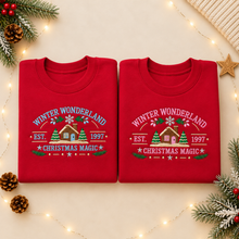 Load image into Gallery viewer, Adults "Winter Wonderland" Embroidered Christmas Jumper