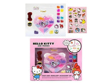 Load image into Gallery viewer, Hello Kitty Hair And Jewellery Accessory Set