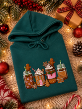 Load image into Gallery viewer, Children's Hot Drinks Christmas Hoody