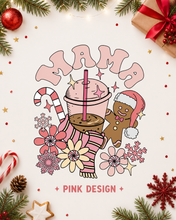 Load image into Gallery viewer, Adults Mama Christmas Hoody