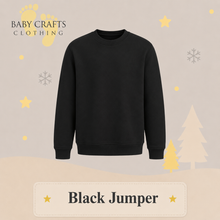 Load image into Gallery viewer, Adults "Full Of Holiday Spirit" Embroidered Christmas Jumper (Copy)
