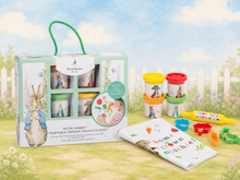 Load image into Gallery viewer, Peter Rabbit Vegetable Garden Dough Playset