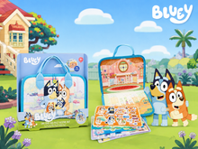 Load image into Gallery viewer, Bluey On The Go Felt Set