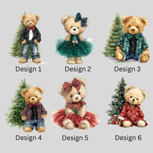 Load image into Gallery viewer, Personalised Children's Christmas Bear Pyjamas