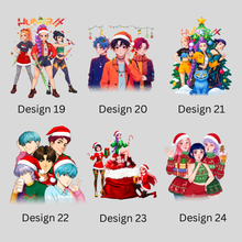 Load image into Gallery viewer, Children's Christmas K Pop Jumper/Sweatshirt