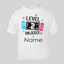 Load image into Gallery viewer, Personalised Children's Boy's Birthday T-Shirt. (Various Colours Available)