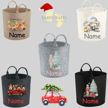 Load image into Gallery viewer, Christmas Storage/Gift Basket