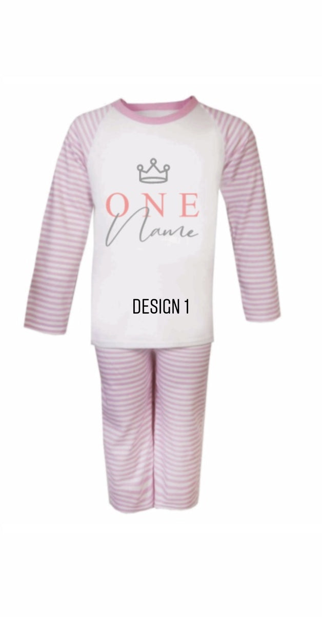 Children's birthday pyjamas clearance