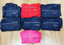 Load image into Gallery viewer, Personalised Children's Embroidered Rain Suit - BabyCraftsUK