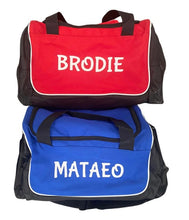 Load image into Gallery viewer, Personalised Children's Holdall Bag. babycrafts5
