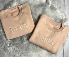 Load image into Gallery viewer, Personalised Embroidered Sweatshirts
