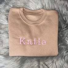 Load image into Gallery viewer, Personalised Embroidered Sweatshirts