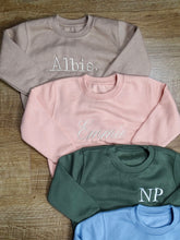 Load image into Gallery viewer, Personalised Embroidered Sweatshirts