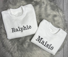 Load image into Gallery viewer, Personalised Embroidered Sweatshirts