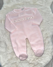Load image into Gallery viewer, Pink Knitted Onesie
