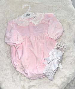 Pink Nova Romper