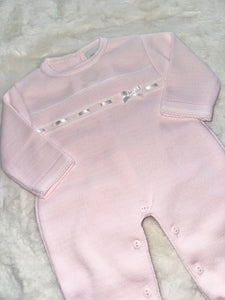 Pink Knitted Onesie