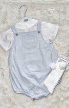 Load image into Gallery viewer, Blue Romper Set
