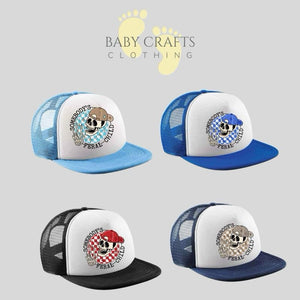 Children's "Someone's Feral Child" Flat Peak Cap