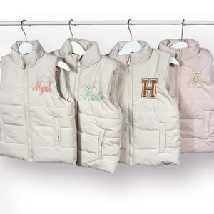 Personalised Children's Embroidered Gilet