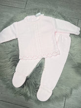 Load image into Gallery viewer, Girls knitted 2 piece legging set
