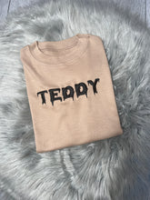 Load image into Gallery viewer, Personalised Children&#39;s Embroidered Halloween T-Shirt.
