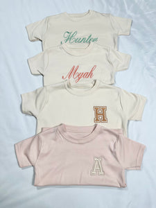 Personalised Children's Embroidered T-Shirt