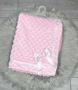 Pink Bobble Infants Wrap