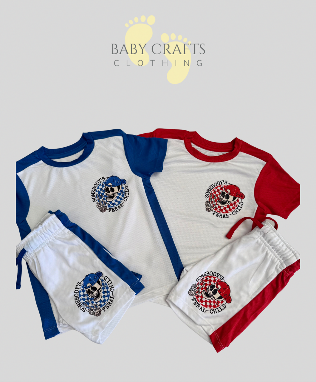 Feral Child Sports Short Set