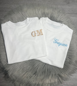 Personalised Children's Embroidered T-Shirt