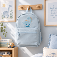 Load image into Gallery viewer, Personalised Children's Dinosaur Embroidered Backpack/Rucksack l
