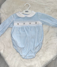 Load image into Gallery viewer, Teddy Smocked Romper
