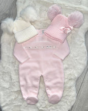 Load image into Gallery viewer, Pink Knitted Onesie
