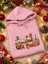 Load image into Gallery viewer, Children's Hot Drinks Christmas Hoody
