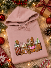 Load image into Gallery viewer, Children's Hot Drinks Christmas Hoody

