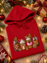 Load image into Gallery viewer, Children's Hot Drinks Christmas Hoody
