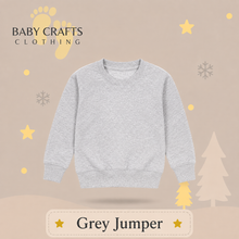 Load image into Gallery viewer, Children's Grinchy Christmas Embroidered Jumper
