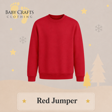 Load image into Gallery viewer, Adults "Full Of Holiday Spirit" Embroidered Christmas Jumper (Copy)
