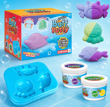 Load image into Gallery viewer, Zimpli Kids Floating Baff Putty BathSet

