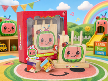 Load image into Gallery viewer, Cocomelon Stacking Block Puzzle
