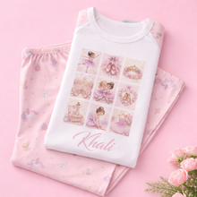 Load image into Gallery viewer, Personalised Children's Fairy Collage Pyjamas
