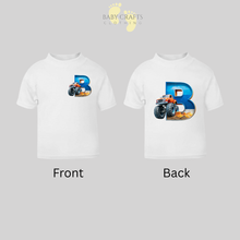 Load image into Gallery viewer, Monster Truck Initial T-shirt
