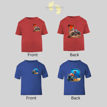 Load image into Gallery viewer, Monster Truck Initial T-shirt
