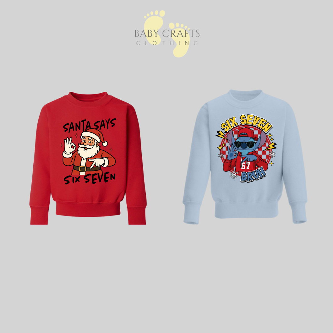Children's Christmas 6 7 Jumper/Sweatshirt