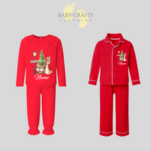 Load image into Gallery viewer, Personalised Printed Christmas Pyjamas

