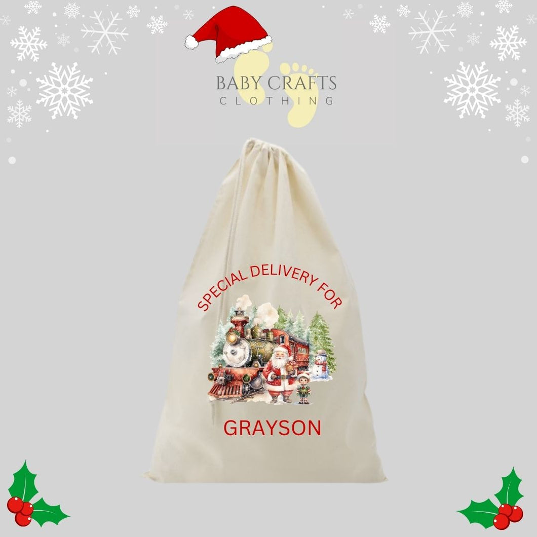 Personalised Christmas Sack