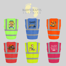 Load image into Gallery viewer, Children's Printed Hi Vis Vest
