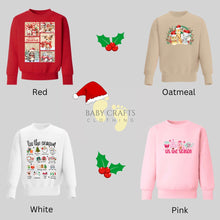 Load image into Gallery viewer, Children&#39;s Christmas Slogan Jumper.
